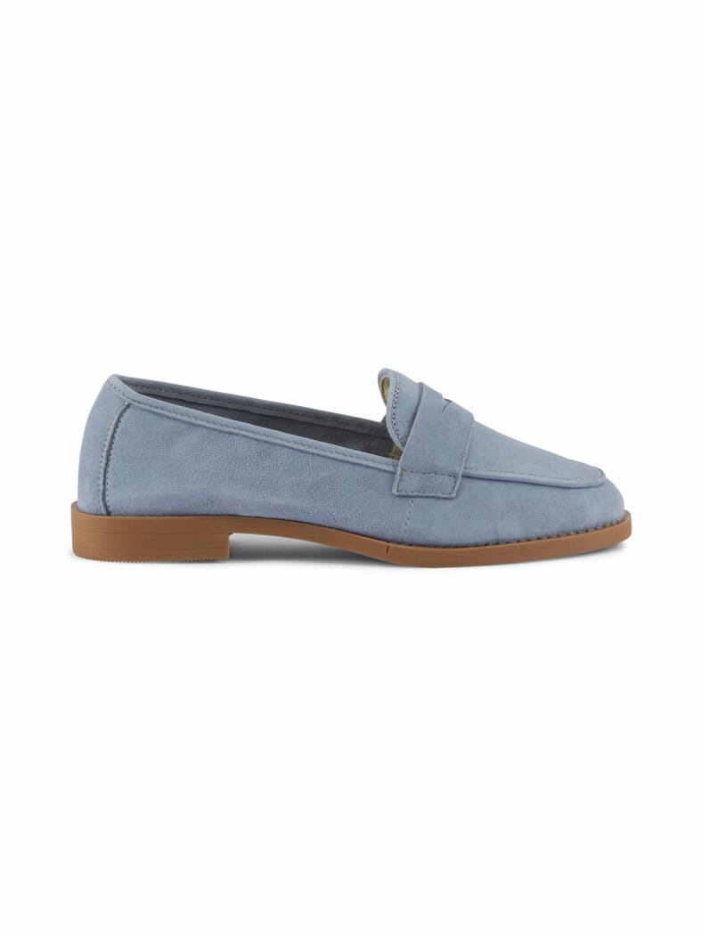 Hallux Edelkomfort-Loafer Hellblau