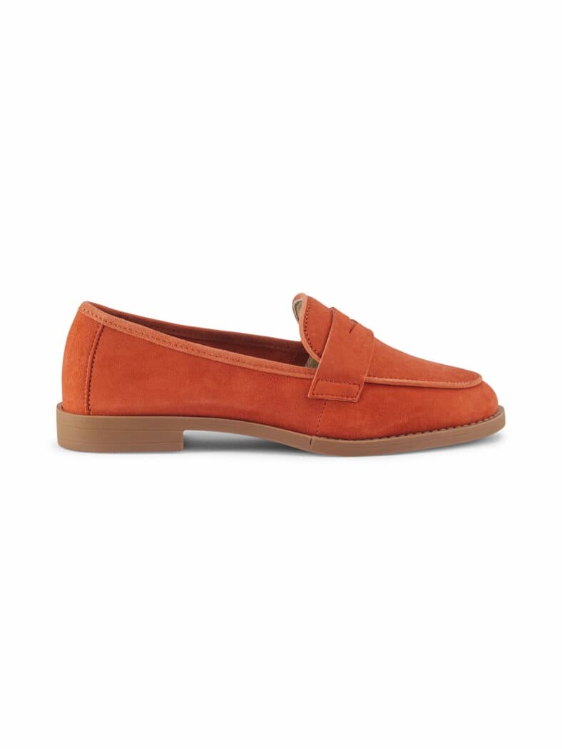Hallux Edelkomfort-Loafer Orange