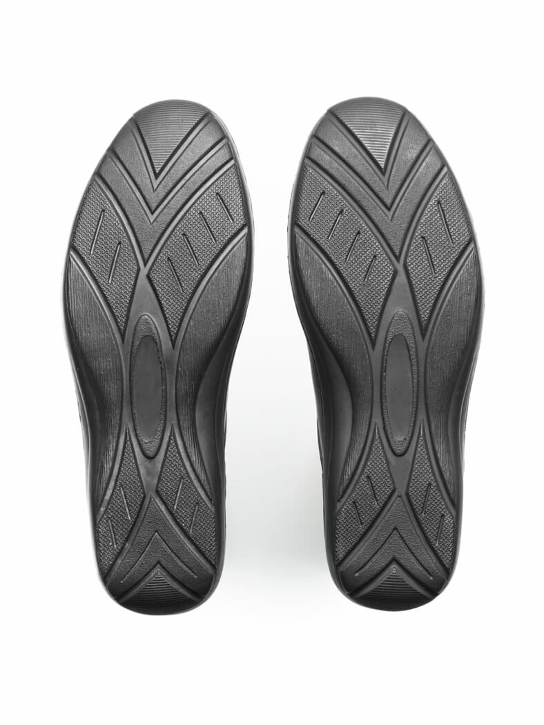 City-Schnürer Ultraleicht Schwarz