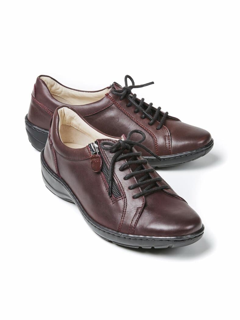 City-Schnürer Ultraleicht Bordeaux