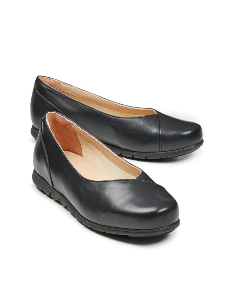 Hallux-Ballerina Soft Schwarz
