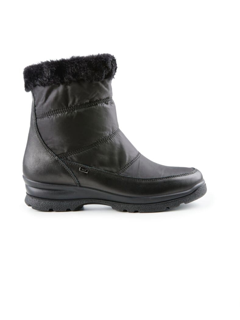 Aquastop-Stiefel Wetterfest Schwarz