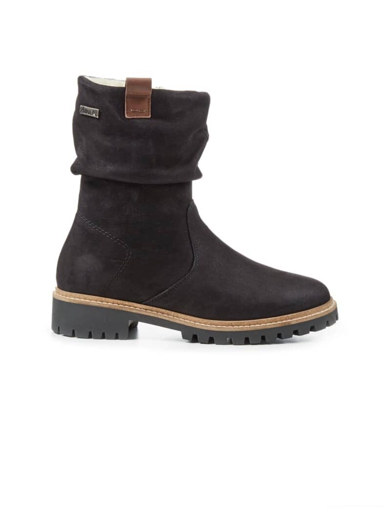 Bequem-Stiefel Warmfutter Schwarz
