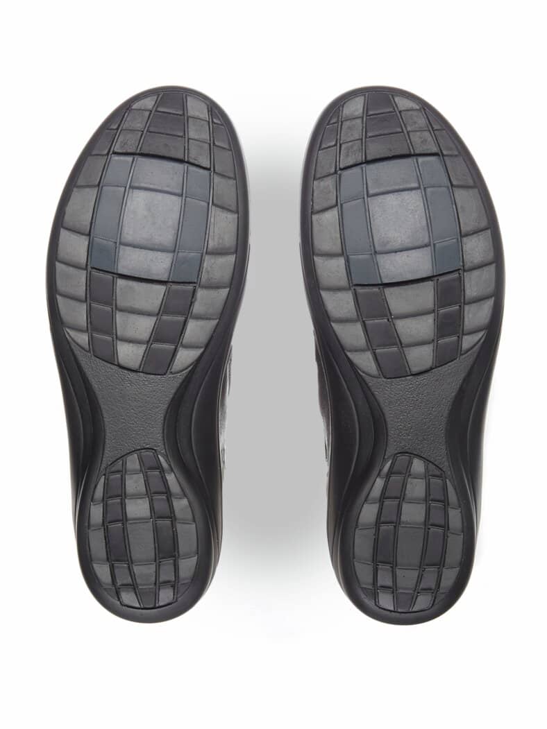 Hallux-Schnürbootie Thermo Grau Metallic