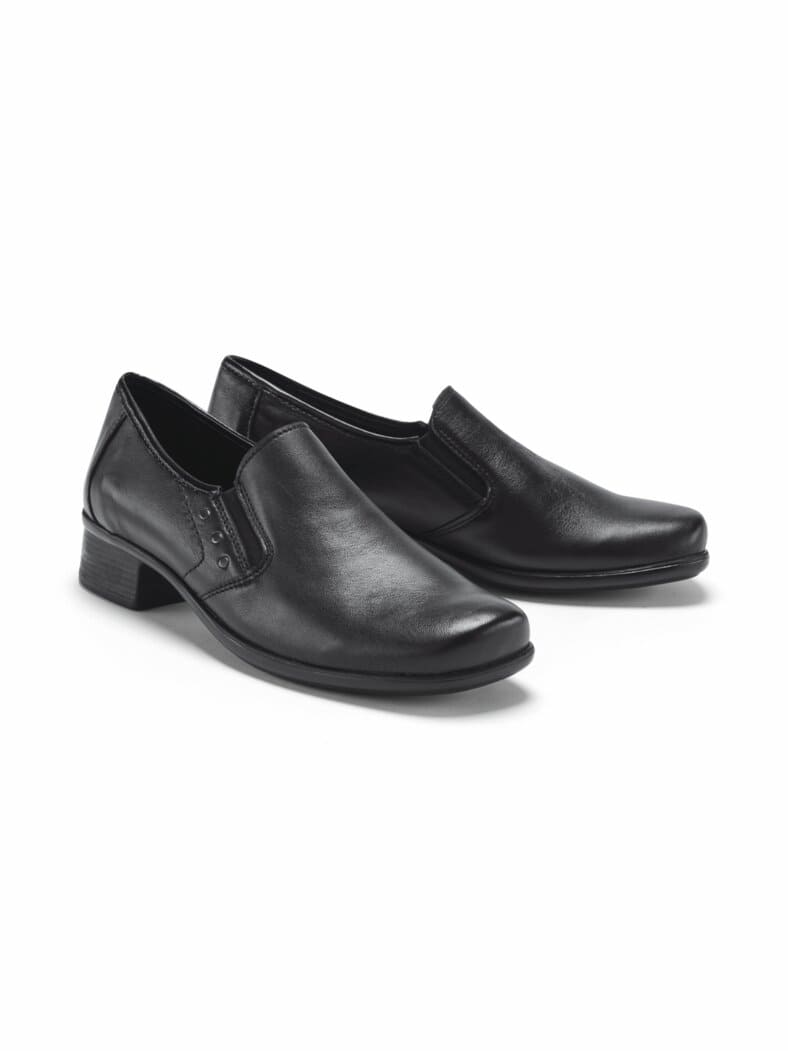 Hallux-Absatzslipper Komfort Schwarz