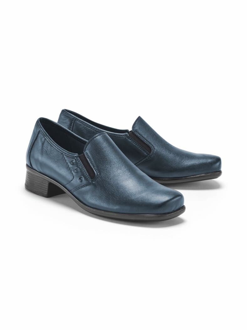 Hallux-Absatzslipper Komfort Blau