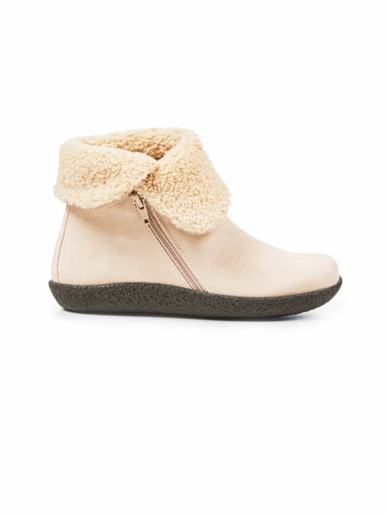 Schlupfbootie Naturform Offwhite