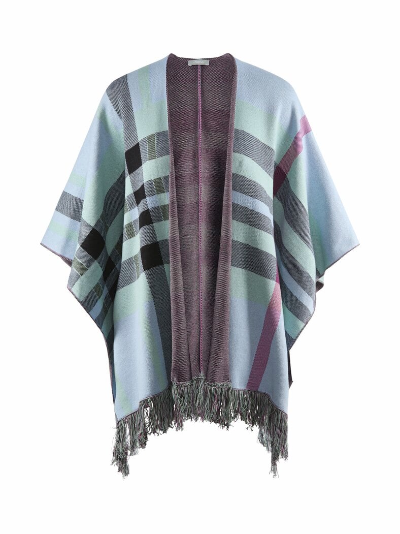Strick Cape Oxford Multicolor