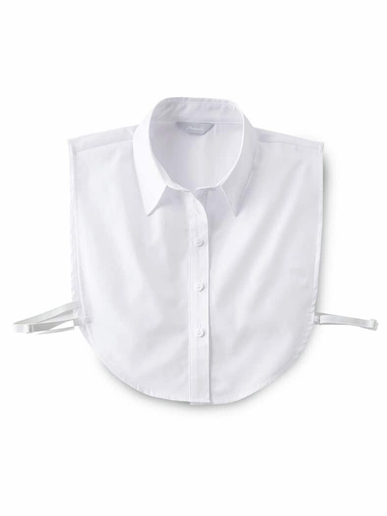 Blusenkragen Weiß