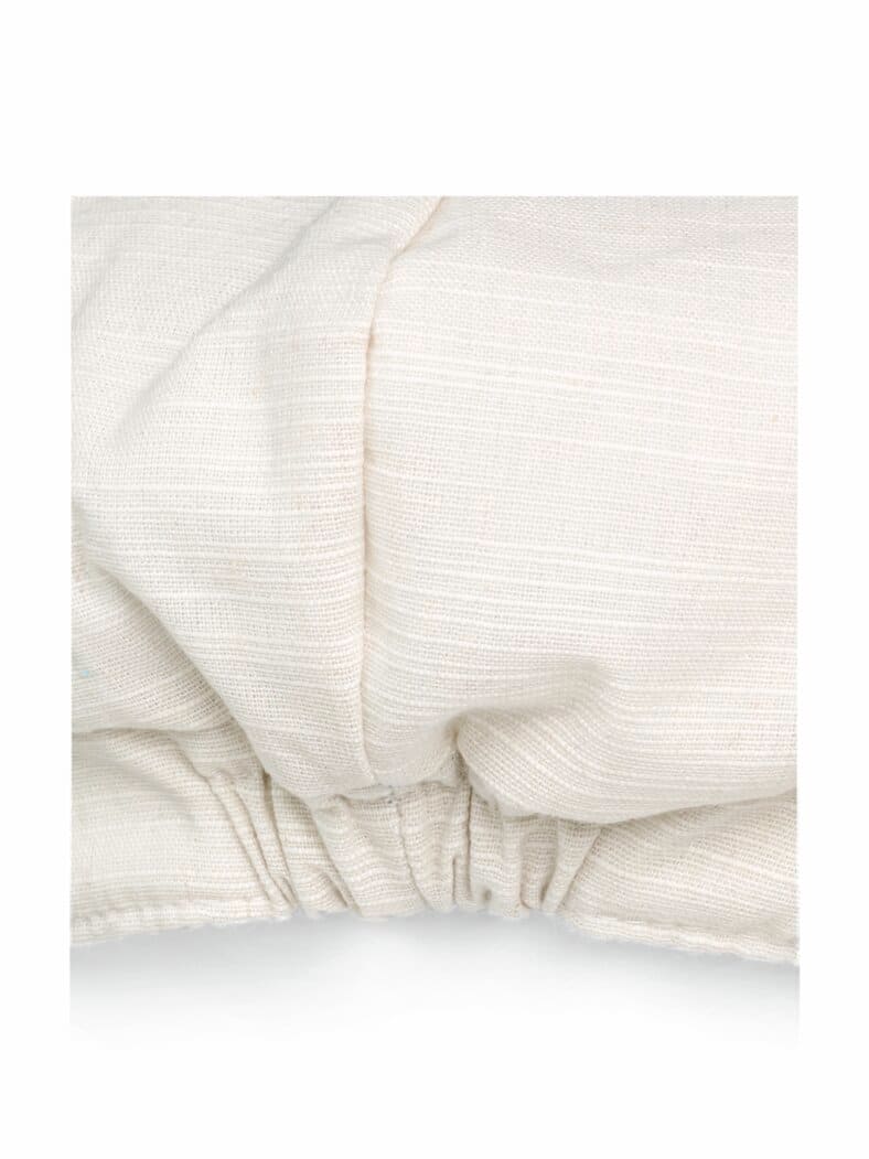 Ballonmütze Leinen-Optik Natur