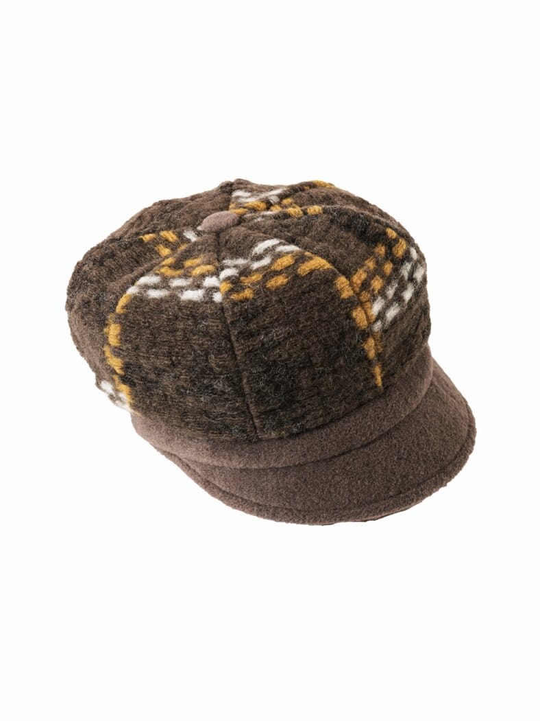 Damen- Wollkappe Camel