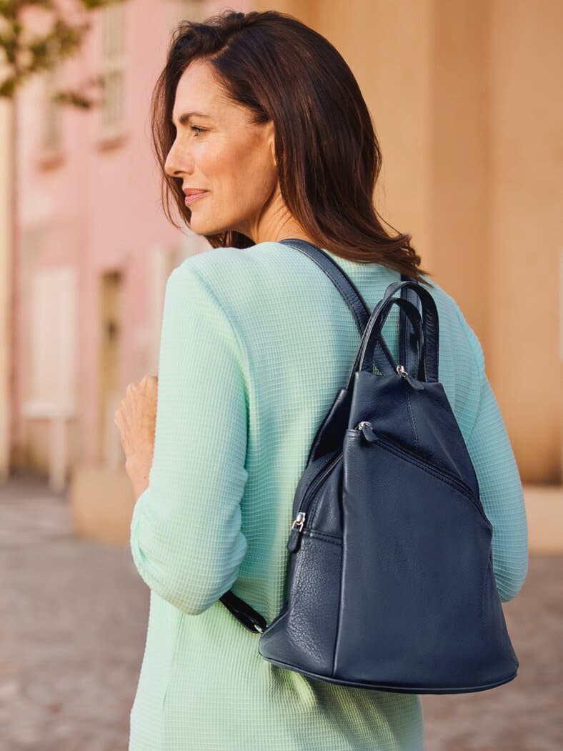 Rucksack Platz-für-Wichtiges Marine