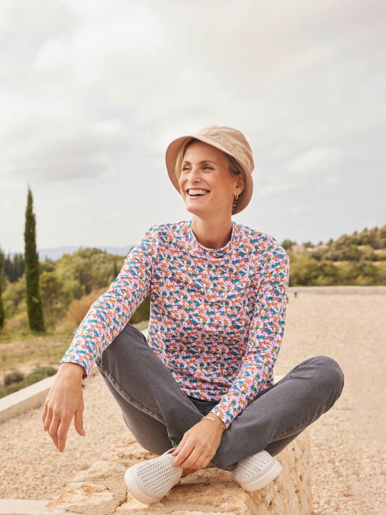 UV-Schutz-Hut unisex Beige