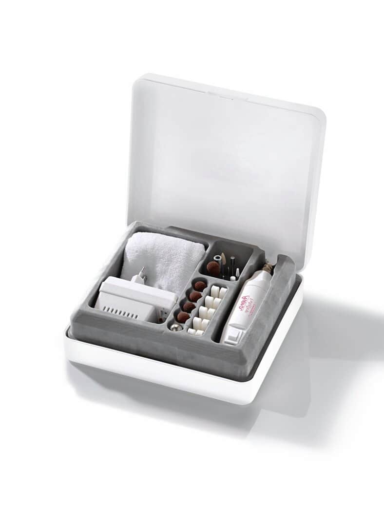 Avena-Fußpflegeset Lichtfunktion Weiß