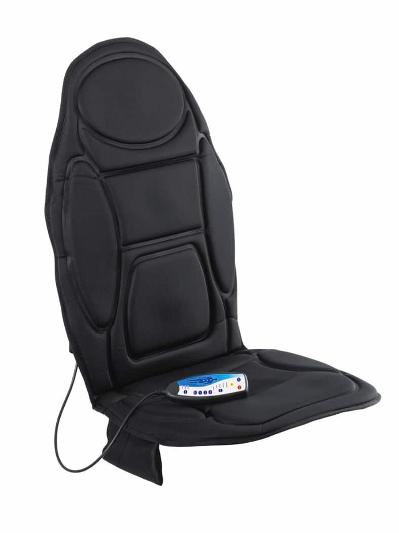 Massagematte Wärmefunktion Schwarz