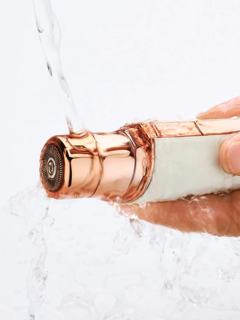 Lady-Pocket-Shaver Weiß-Rosegold