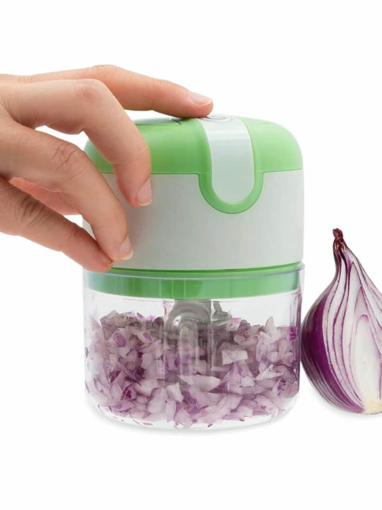 3-Sekunden-Multi-Zerkleinerer Weiß-Grün