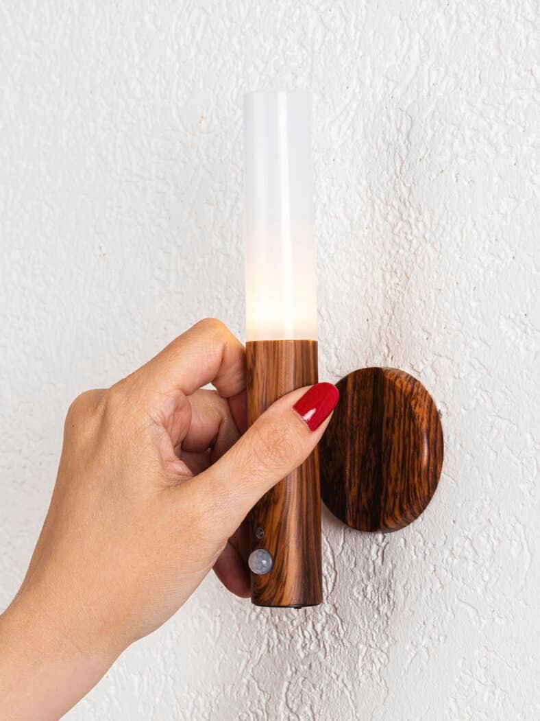 Sensorleuchte Portabel Nussbaum