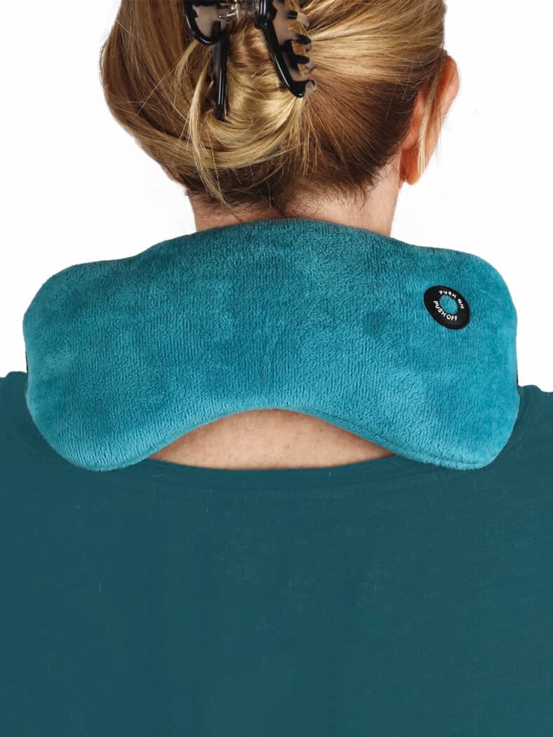 Vibrations-Massagekissen Petrol