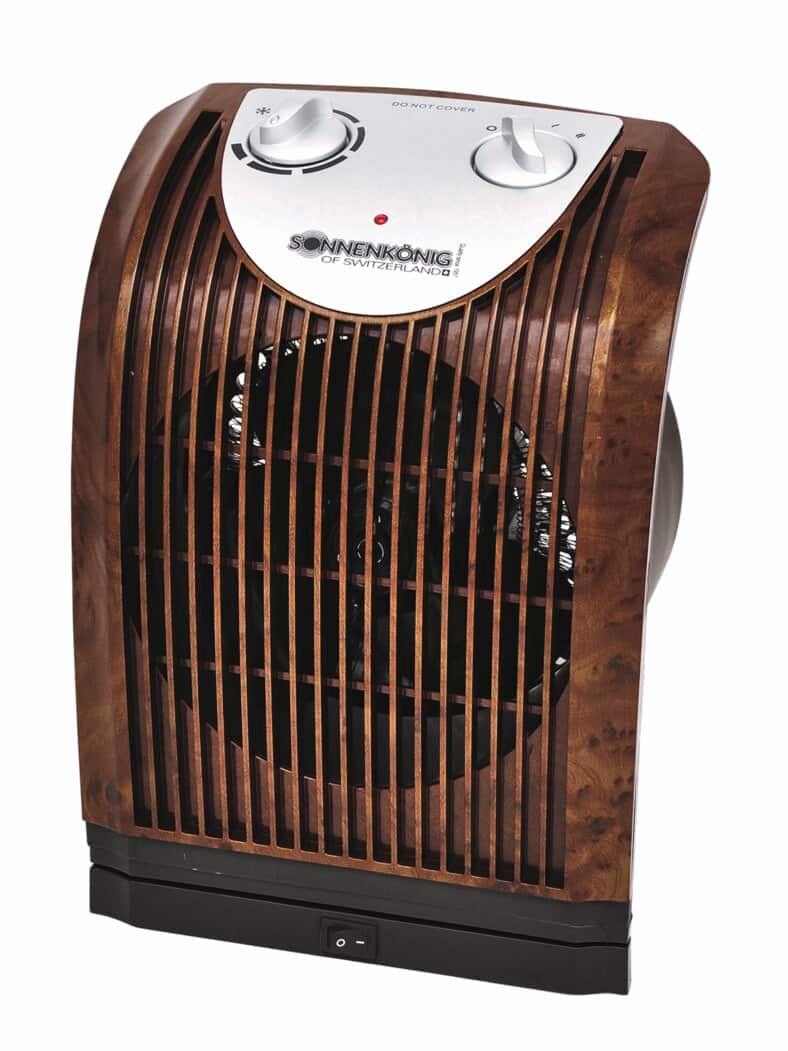 Express-Keramik-Heizlüfter Braun