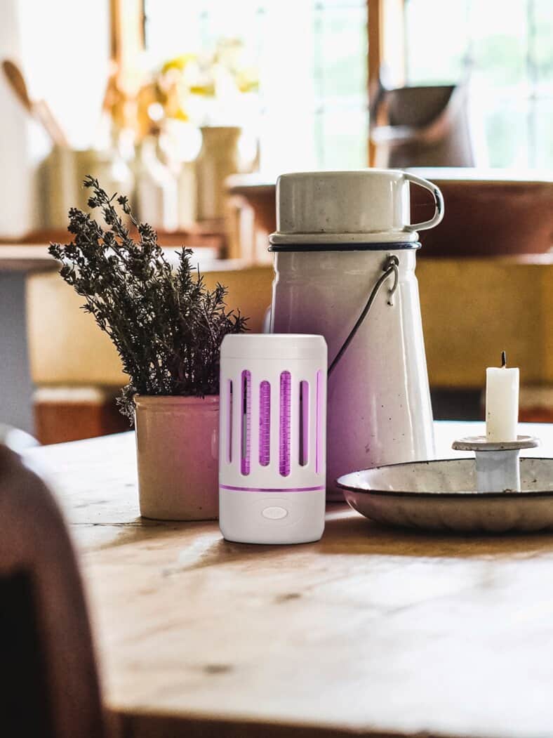 2in1 Lichtfalle Kabellos Weiß