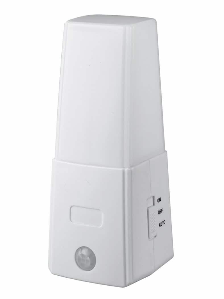 LED-Nachtlicht Bewegungssensor 2 St Weiß