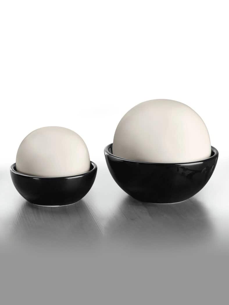 Luftbefeuchter Rondo Weiß-Schwarz