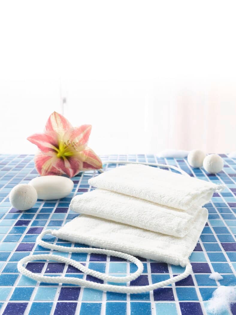 Rückenreinigungstuch Weiß