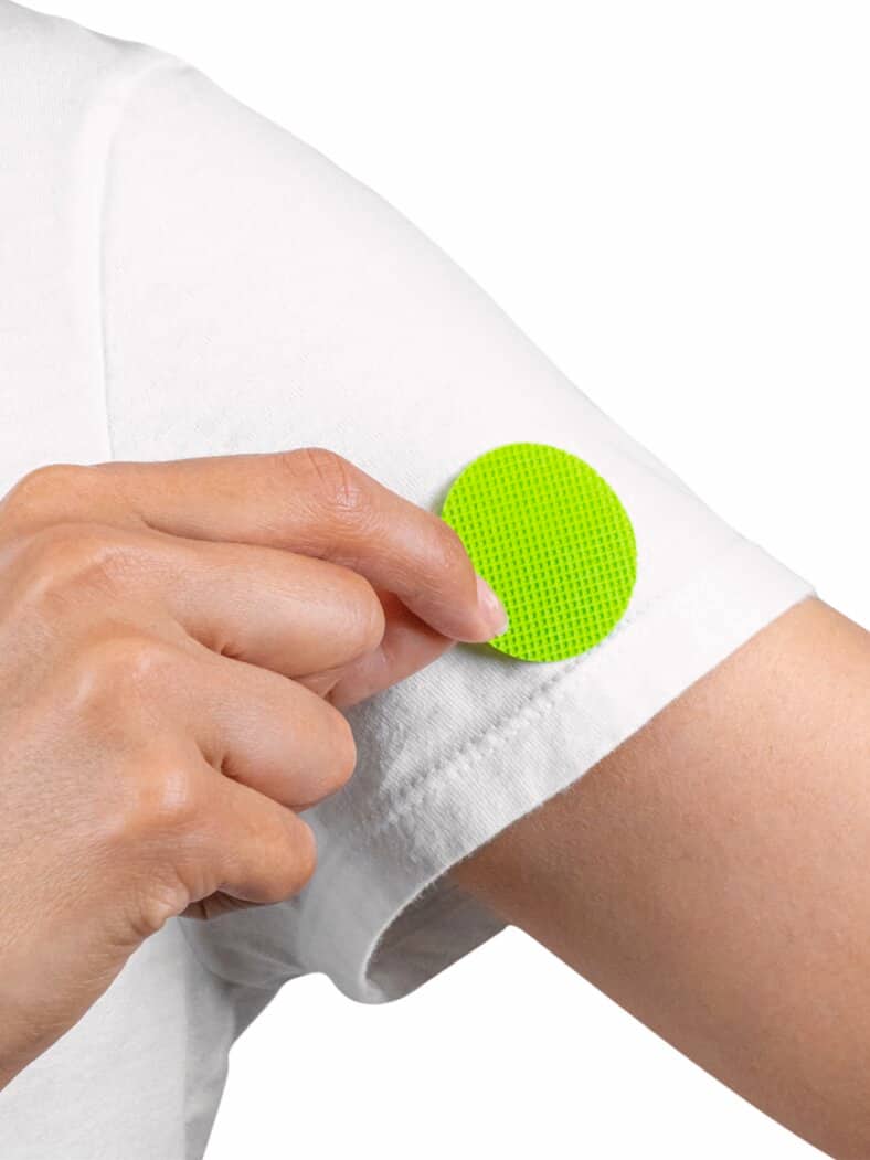 Anti-Mücken-Sticker 102 Stück Grün