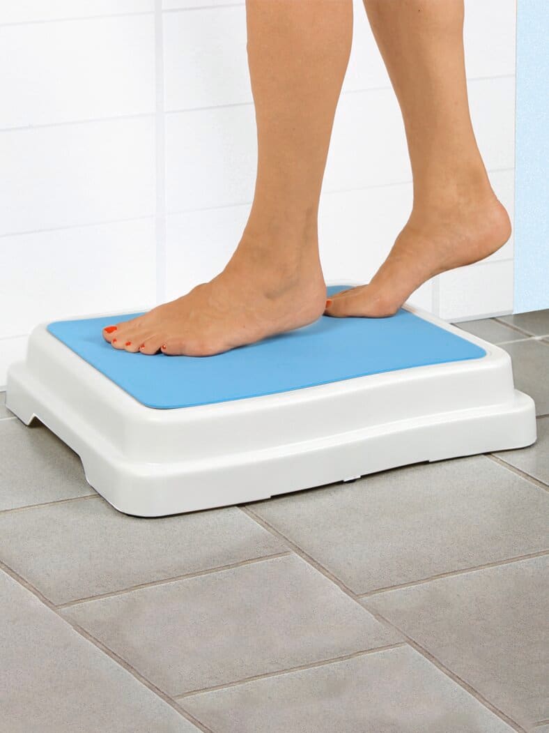 Anti-Rutsch-Trittstufe Weiß-Blau