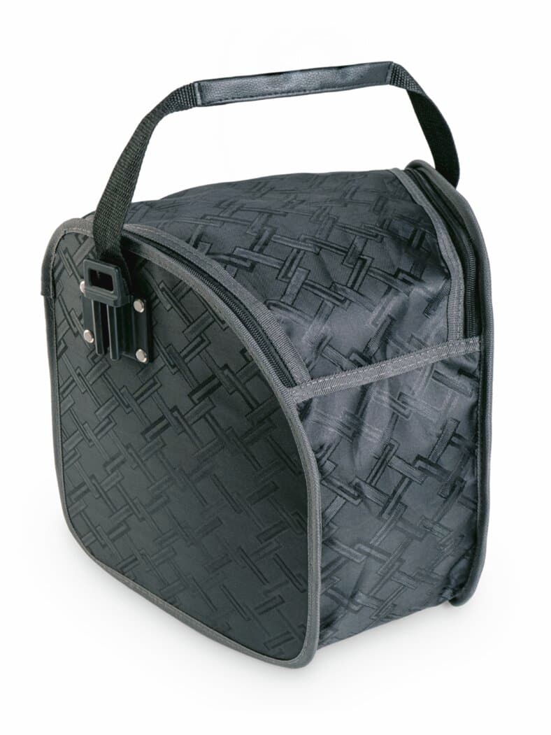 Aluminium-3-Rad-Rollator Faltbar Schwarz-Sillber