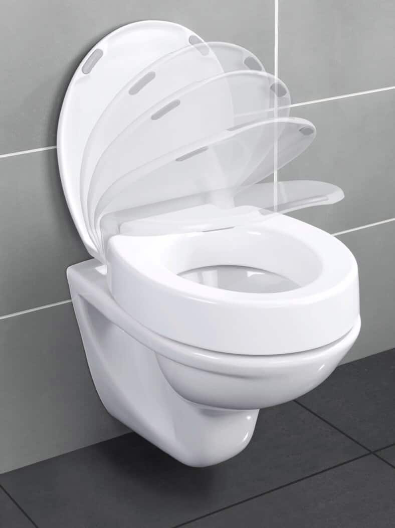 WC-Sitz Komfort 8cm Weiß