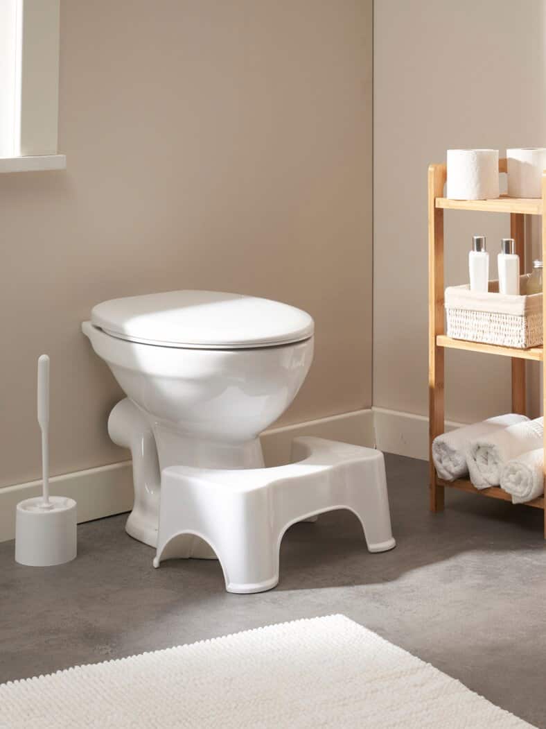 WC-Hocker Weiß