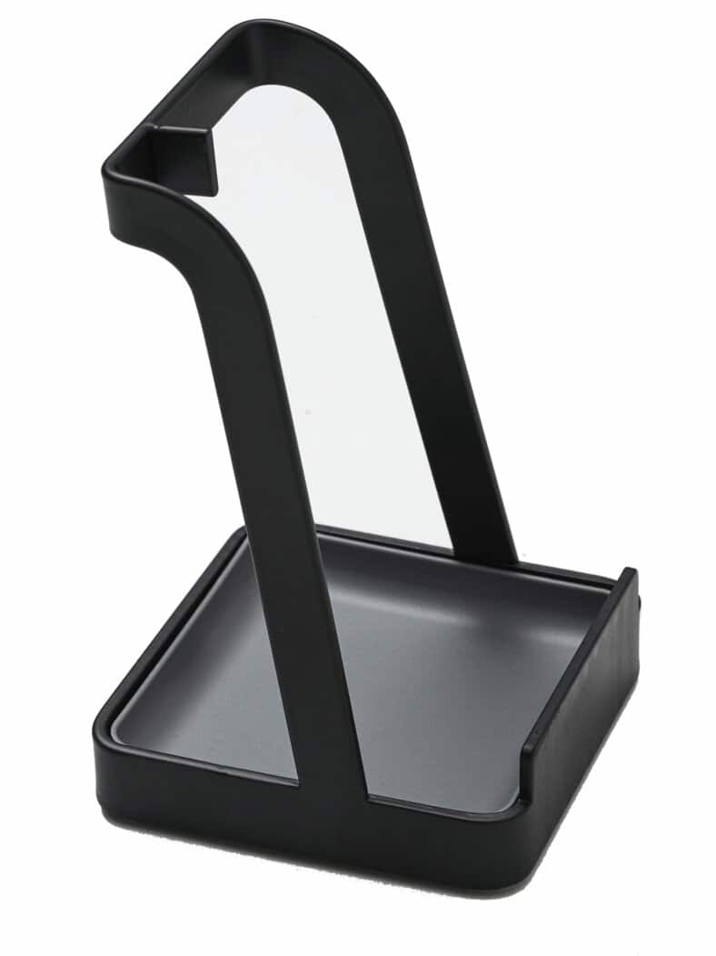 3in1 Buch-/Topfdeckel- & Kochlöffelständer Schwarz