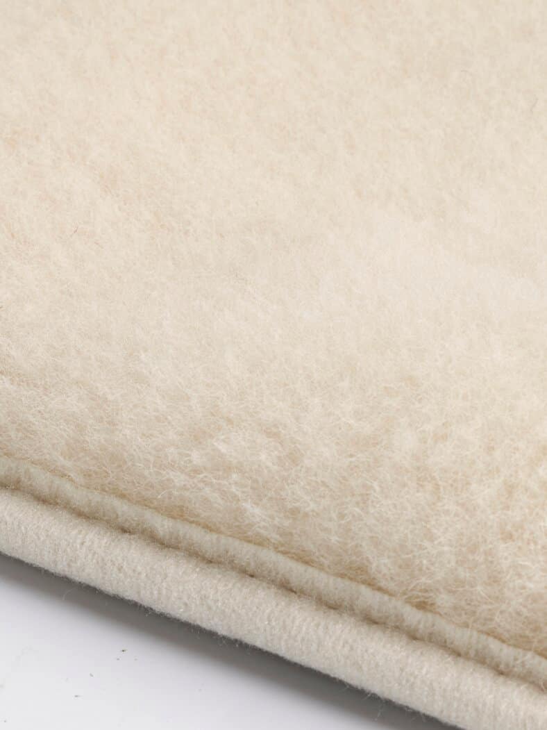 Schurwoll-Sesselschoner Premium Natur