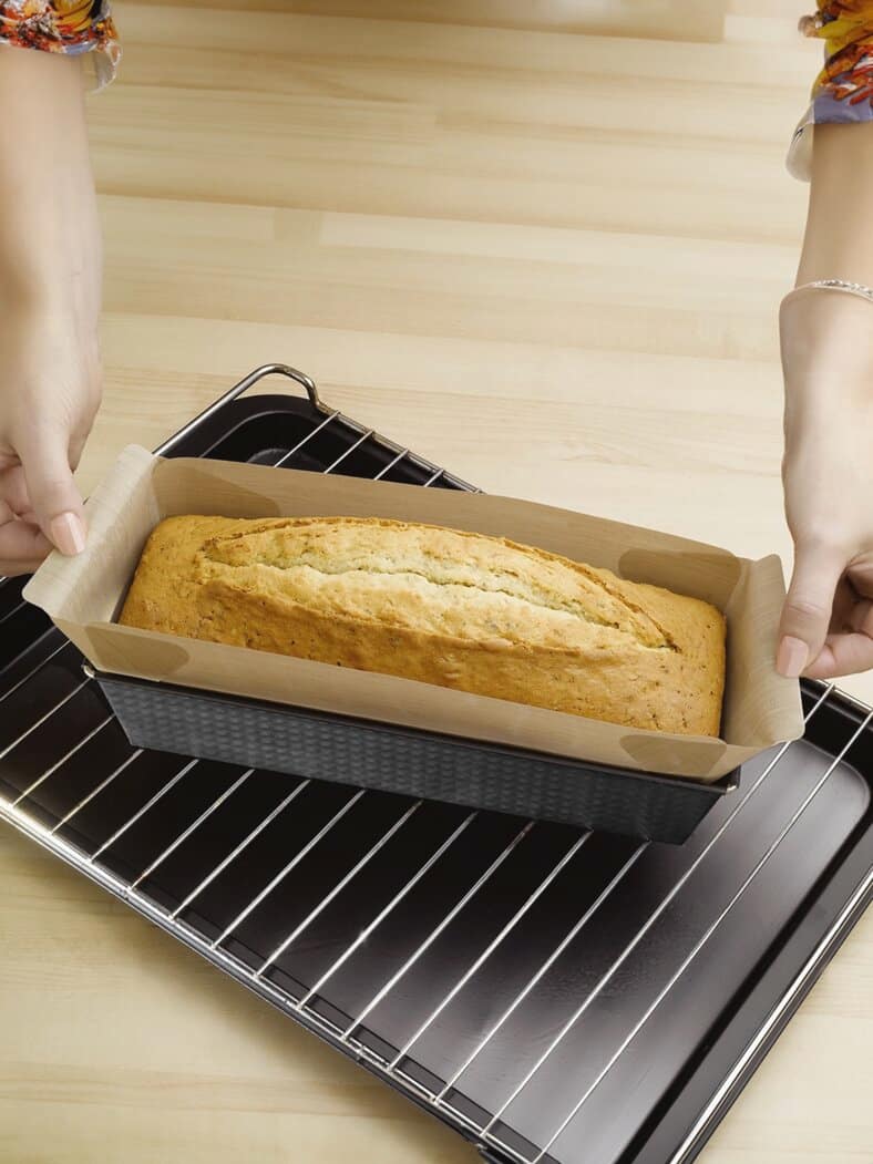 Antihaft-Backfolien-Set 4tlg Beige