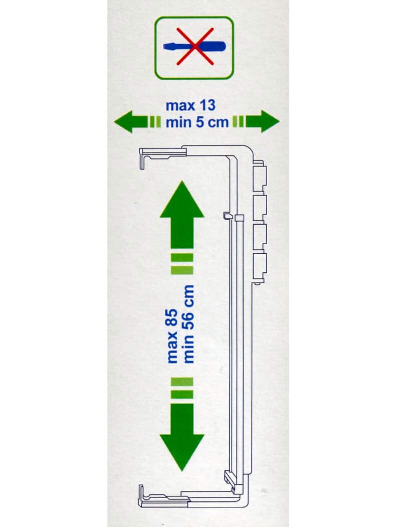 Heizkörper-Wäschetrockner Weiß