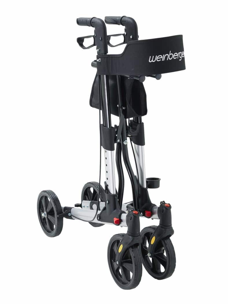 Weinberger Aluminium-Rollator Schwarz