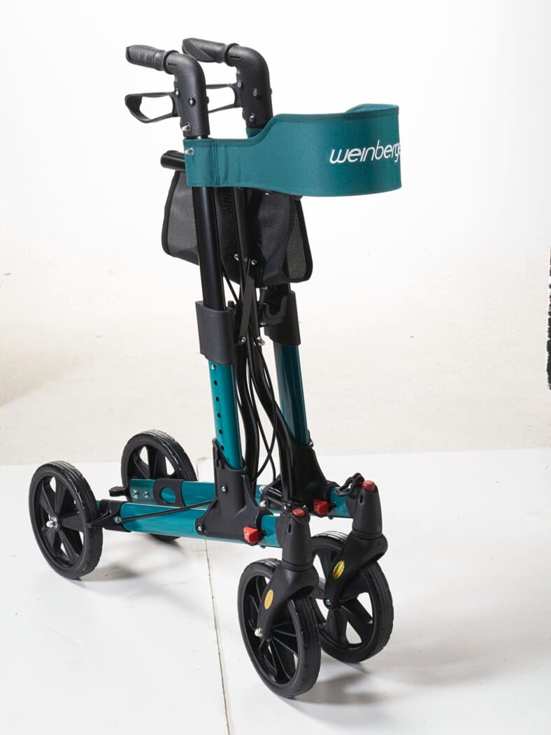Weinberger Aluminium-Rollator Petrol