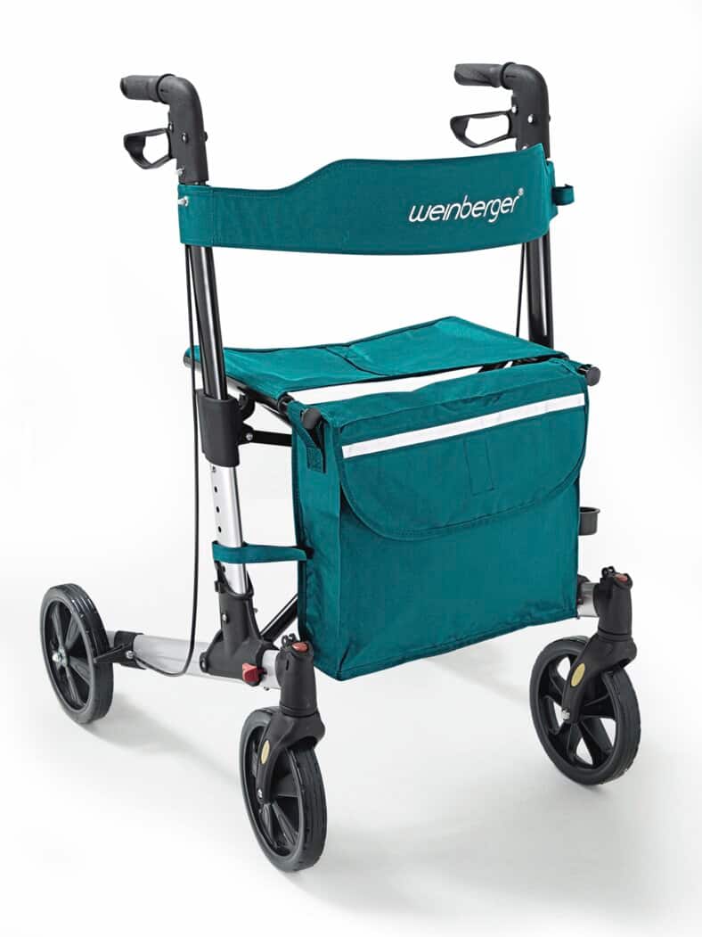 Weinberger Aluminium-Rollator Petrol