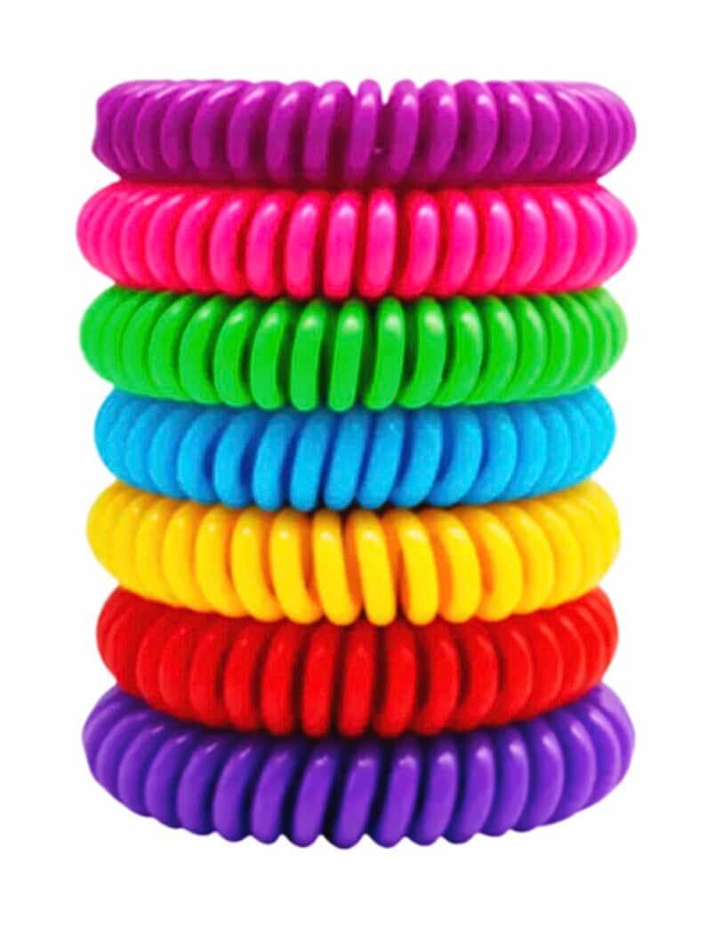 Insektenschutz-Armband-Set 10tlg Multicolor