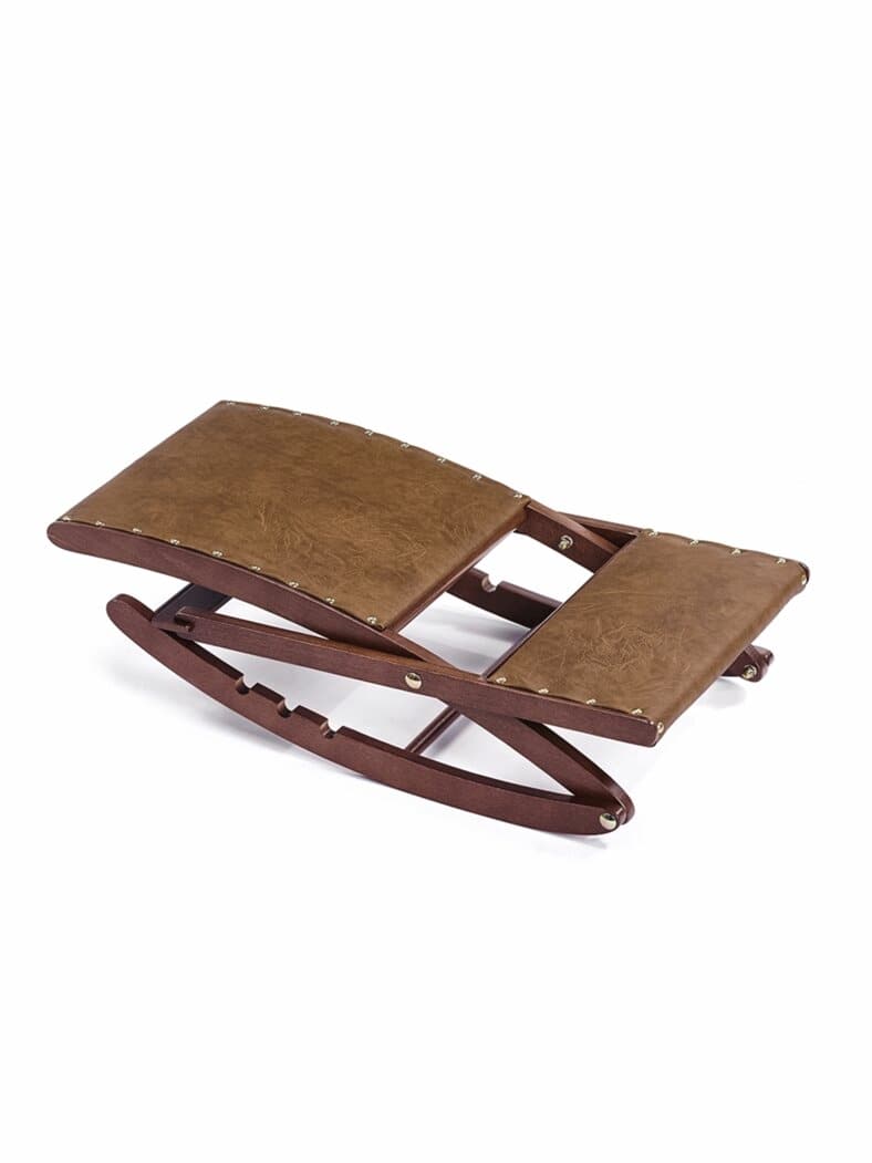 Beinschaukel Komfort Klappbar Mahagoni