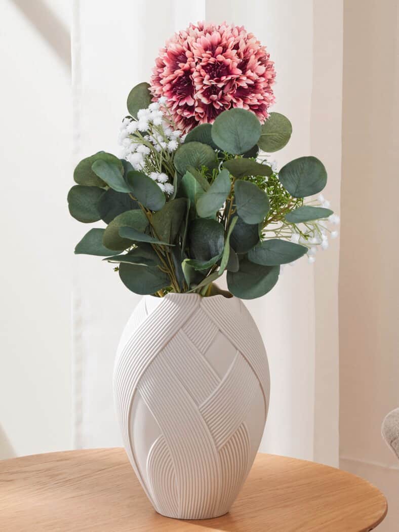 Seidenblumenstrauß Schmucklilie Rot