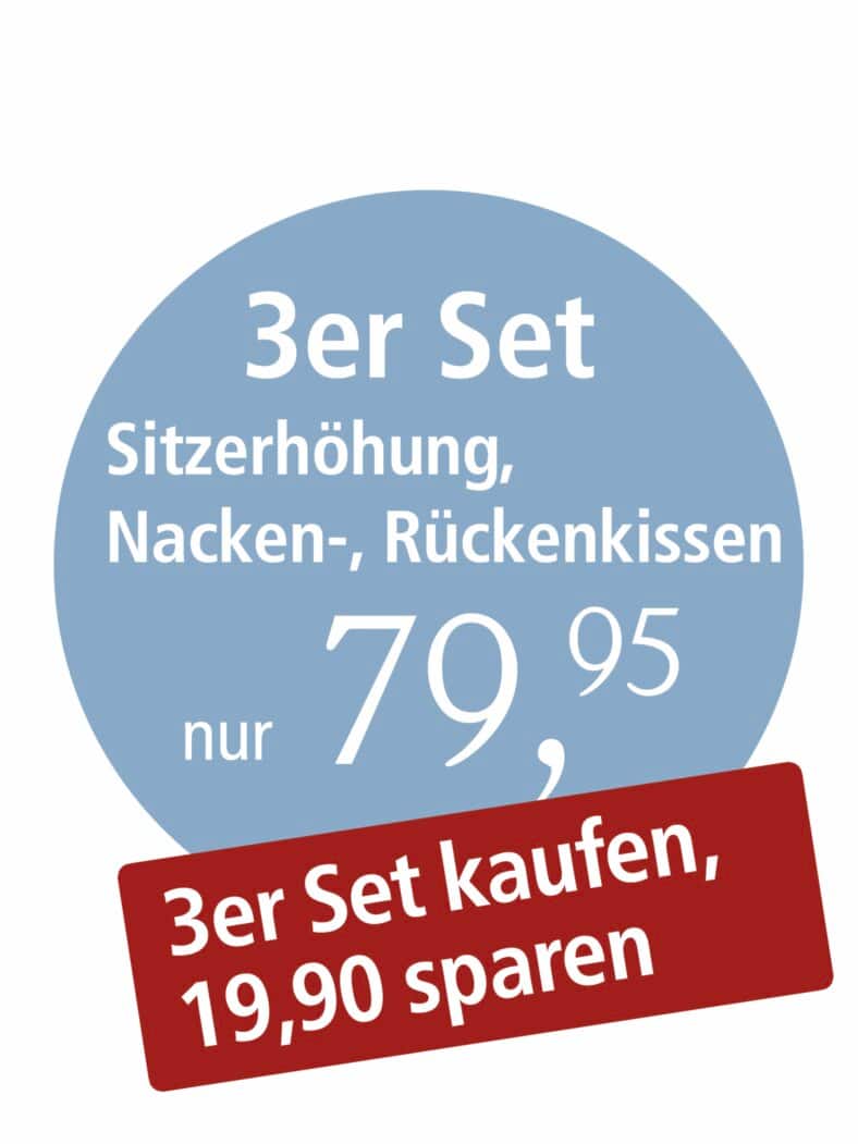 Sitzerhöhung Gobelin Beige-Grün