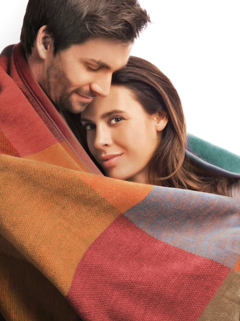 Biederlack Baumwolldecke Bunt kariert