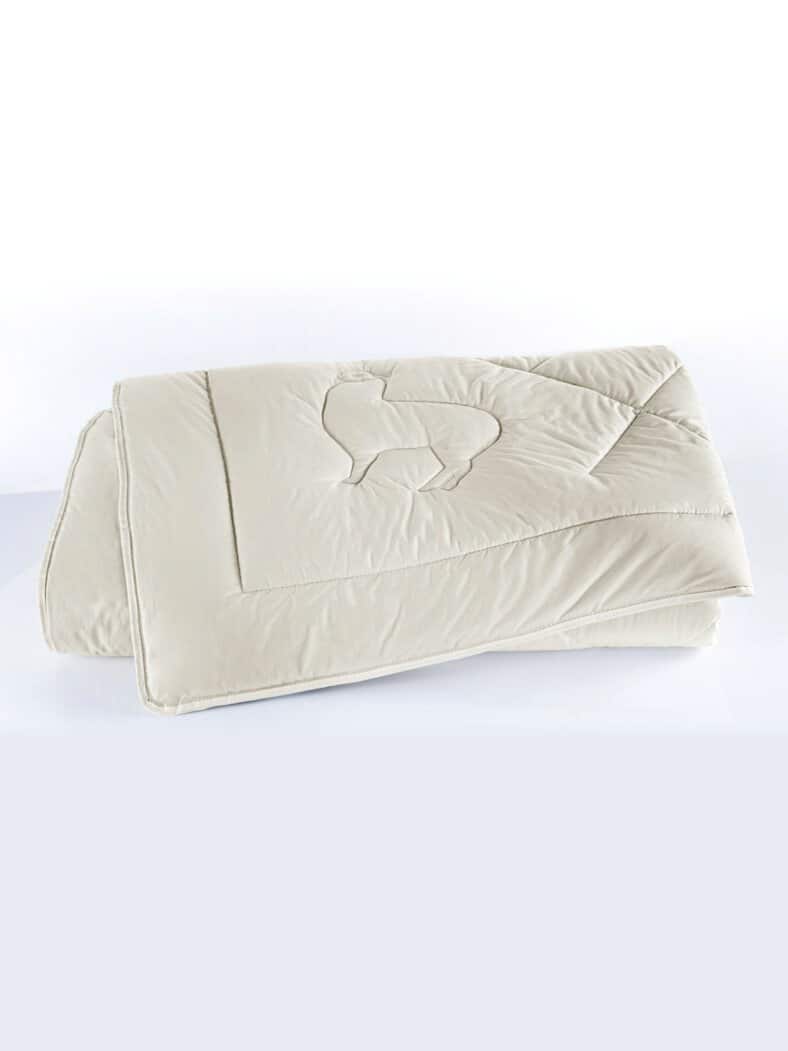 Frankenstolz Lamahaar-Steppbett Natur