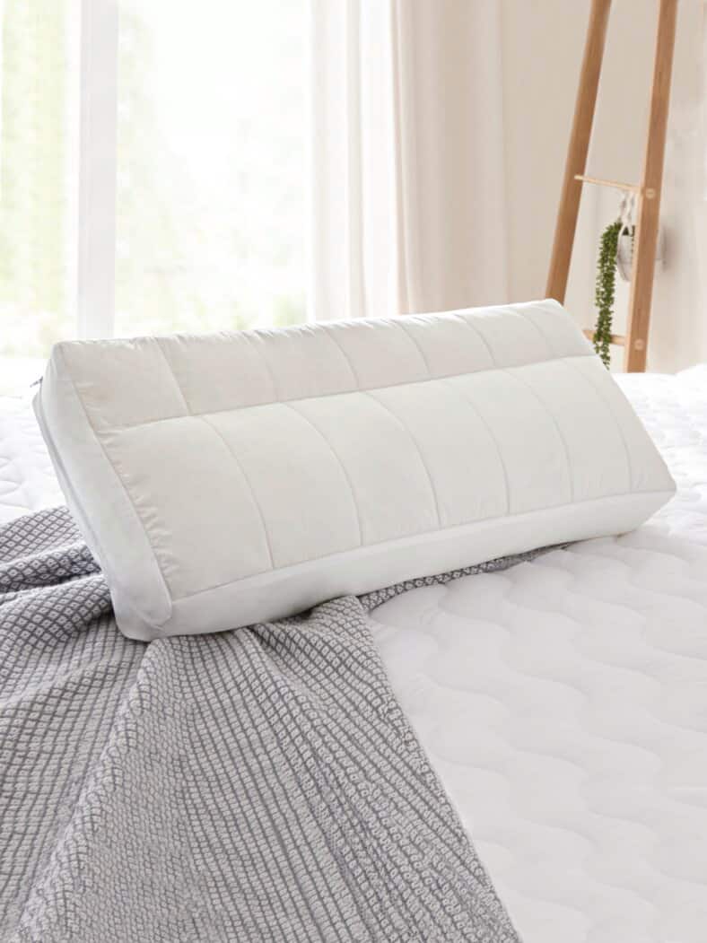 Ergonomisches Nackenstützkissen Weiß