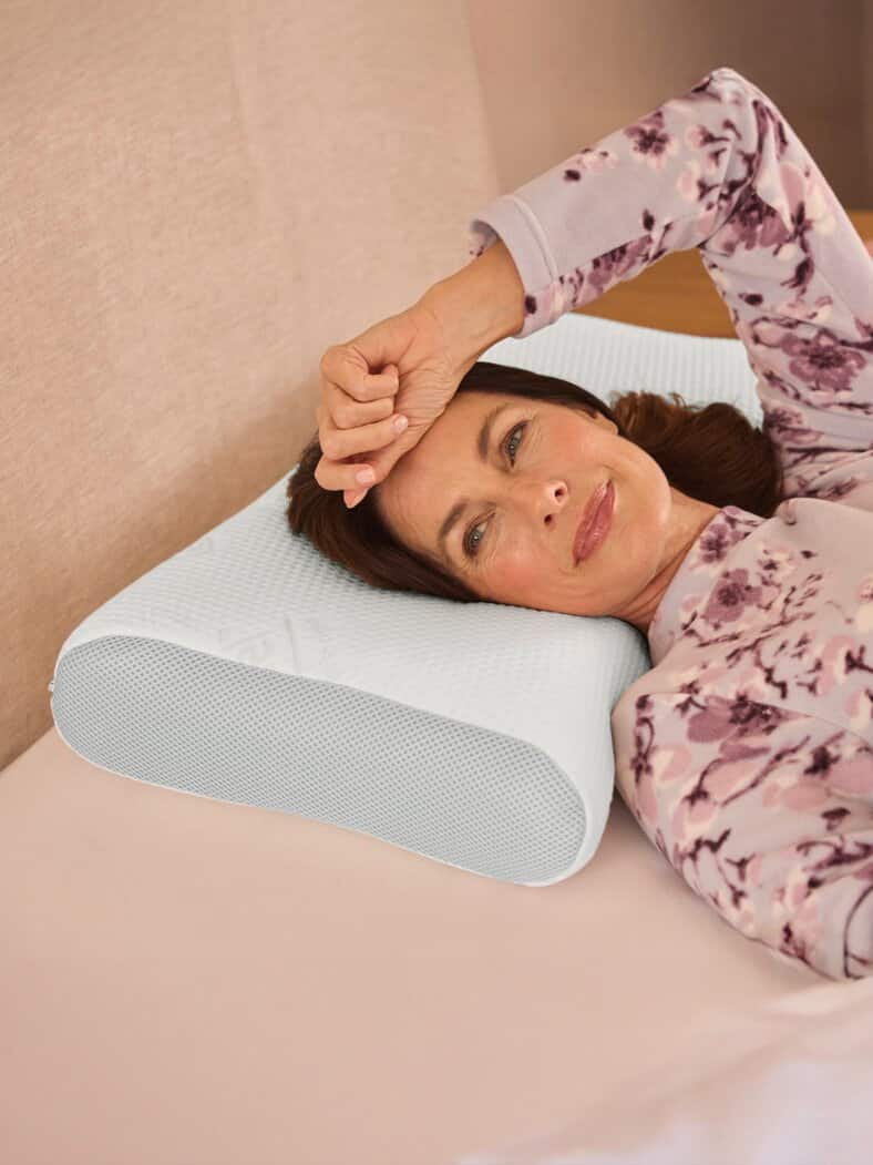 Ergonomisches Kissen Supersoft Weiß