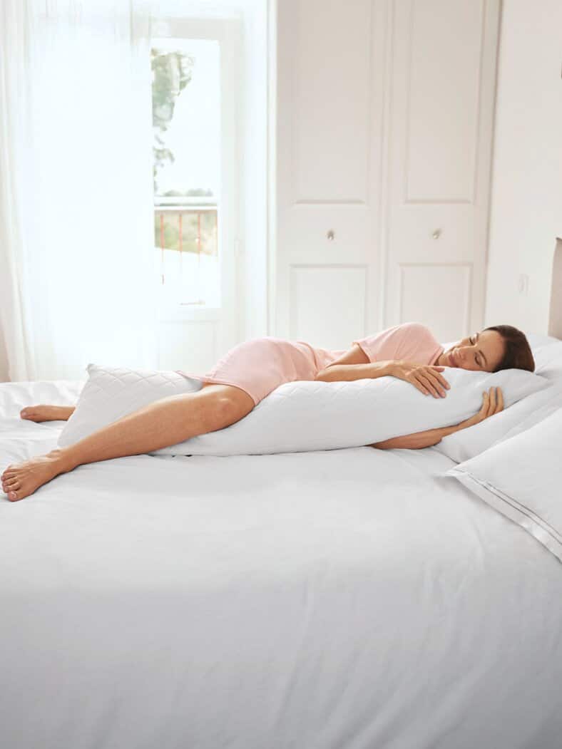 Frankenstolz Seitenschläferkissen Weiß