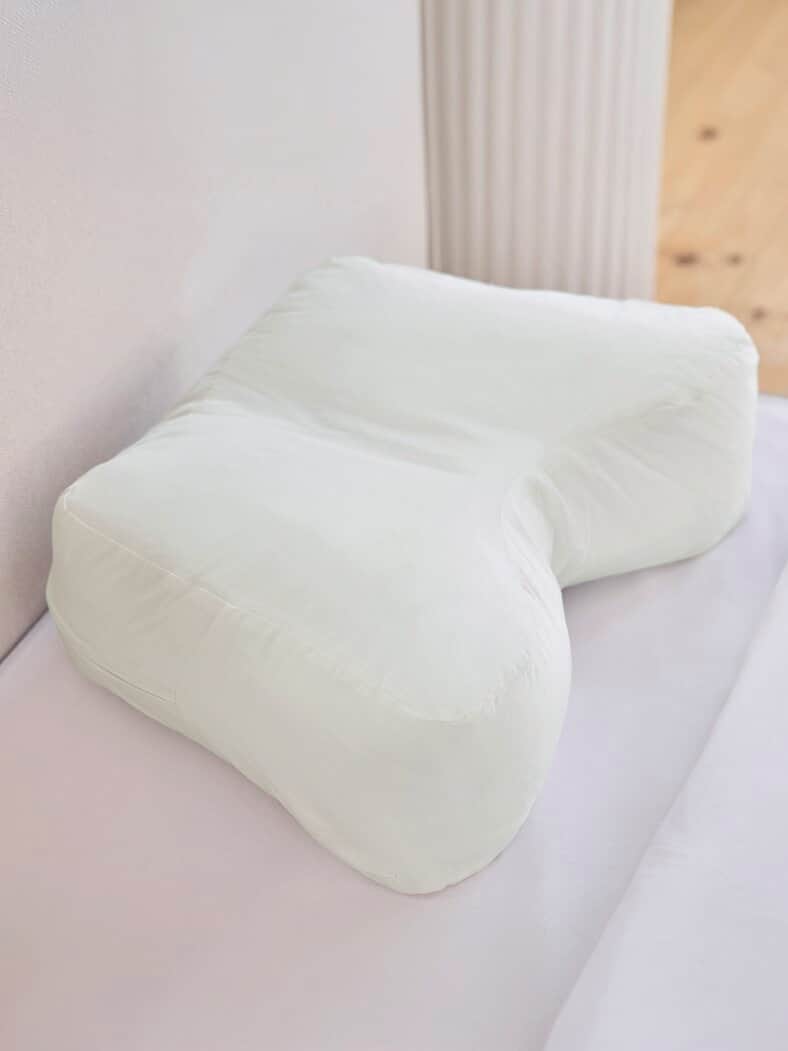 Ergonomisches Seitenschläferkissen Weiss